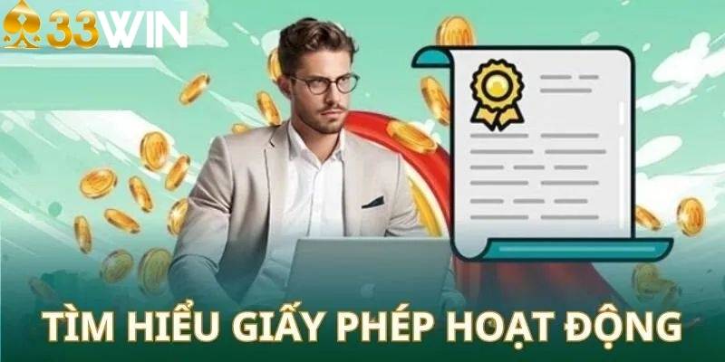Giấy phép hoạt động được cấp bởi các cơ quan quản lý quốc tế uy tín